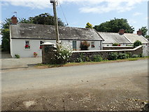 J2206 : Cottages at the picturesque village of Whites Town by Eric Jones