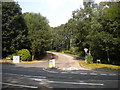 West end of Oak View Rise, Harlow Wood