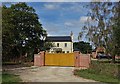 Bankwood Farm - new gates to the farmhouse