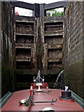 SP5968 : In the Watford staircase locks, Northamptonshire by Roger  Kidd