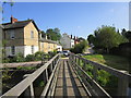 Footbridge over the Cock Beck at Aberford