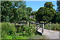 Arched bridge over the Bourne Rivulet