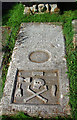 Symbolic Graveslab at Duffus