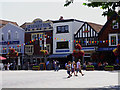 View south across Market Place, Salisbury