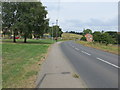 Road (A616) at Crow Edge