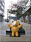 SJ8097 : Pudsey Statue, Media City, Salford by G Laird