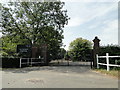 TM0396 : Ellingham Hospital entrance by Adrian S Pye