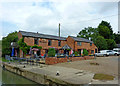 Wharf and restaurant east of Crick in Northamptonshire