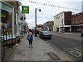 Part of the High Street in Lymington