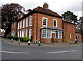 SP2871 : Red brick corner of Abbey End and Abbey Hill, Kenilworth by Jaggery