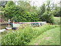 Narrow boat "Hollinhurst" on the Leeds and Liverpool Canal