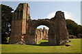 The ruins of Lilleshall Abbey