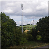 SD4663 : Mobile phone masts by Ian Taylor