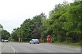 Brinkworth bus stop, postbox and book exchange