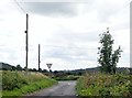 Molly Road Lower approaching its junction with Finegans Road