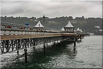 SH5873 : Bangor Pier by Oliver Mills