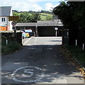 5mph speed limit on the entrance road to Dorset Highways Bridport Depot