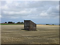 Old doocot in a field of barley