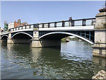 SU9677 : Windsor Bridge by Richard Humphrey