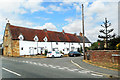 Terrace at the road junction