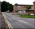 Dead-end road through Gaer Vale, Newport