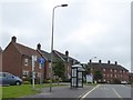 Bus stop and shelter, Sir Frank Williams Avenue, Didcot