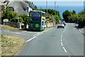 SX9474 : Bus Stop near Holcombe by David Dixon