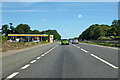 Shell garage on northbound A12