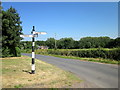 SJ5764 : Lane Junction at Brownhill by Jeff Buck