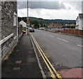 South along Navigation Street, Trethomas