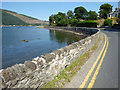 The A815 road at Ardnadam Bay