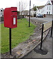 Queen Elizabeth II postbox on a Burry Port corner