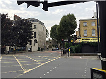 TQ3277 : Junction of Camberwell Road and Urlwin Street, Walworth, south London by Robin Stott