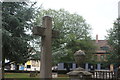 View of gravestones in the grounds of Lewisham Parish Church St. Mary the Virgin