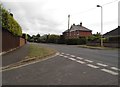 Salisbury Road at the junction of Lyster Road