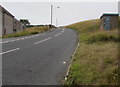 Road ascending away from the centre of Fochriw