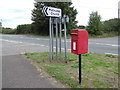 TM1034 : Church Lane Postbox by Geographer