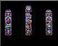 NU2406 : Stained glass, St Lawrence Church, Warkworth by Andrew Curtis