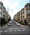 Looking up Gardner Street