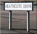 Heathcote Drive sign