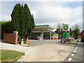 BP filling station, Alvington