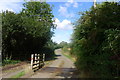 Cattle grid on Allexton Field Road (this side) and Stockerston Road (far side)