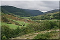 View up the Mynach Valley