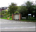 Blackmill Hill bus stop and shelter near Blackmill