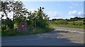 Road junction near Torbeg