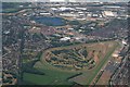 Doncaster Racecourse and site of Doncaster Airfield: aerial 2018