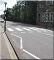 Zebra crossing in Ogmore Vale