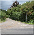 Minor road north of Groesenon Road, Coed-y-fedw, Monmouthshire