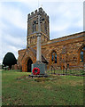 Little Houghton War Memorial and Parish Church