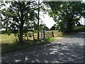 Road junction and finger post